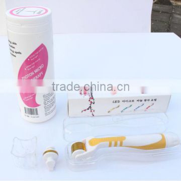 540 needles LED Photon Derma Roller With Replaceable Head