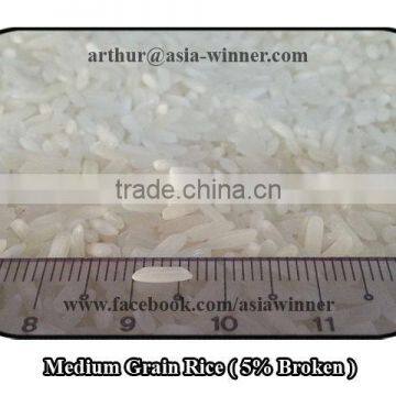 Medium Grain Rice 5%