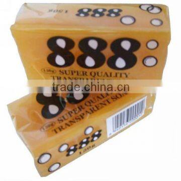 888 yellow transparent soap