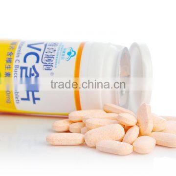 GMP certified Vitamin C 500mg 1000mg Chewable tablets