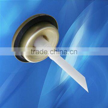 Golded lacquered valve/foam cleaner spray valve