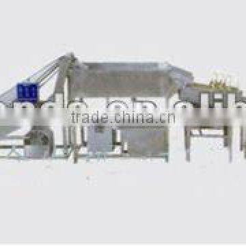 High efficiency fruit and vegetable washing line