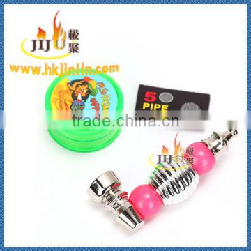 JL-423 Smoking pipes small smoking pipes,wholesale metal smoking pipes,herb chamber vaporizers