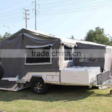 2015 Hot Sale !!!Australia standard Off road Rear Folding Camper Trailer