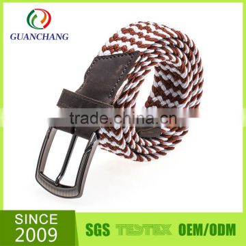 Alibaba custom guanchang polyester elastic belts for men