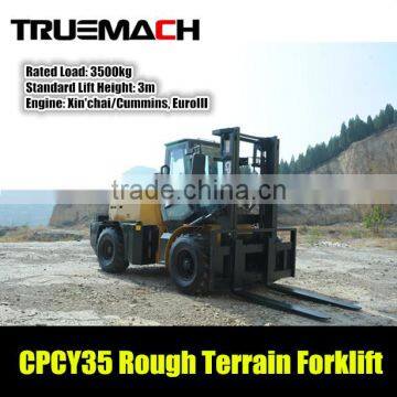 CPCY35 3.5ton 4wd All Rough Terrain Forklift With EuroIII Engine photo-5