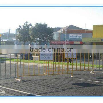 road control barrier temporary fencing