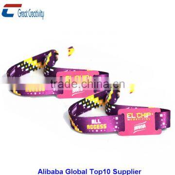 NFC Fabric Direct Thermal Wristband F08 Chip photo-4