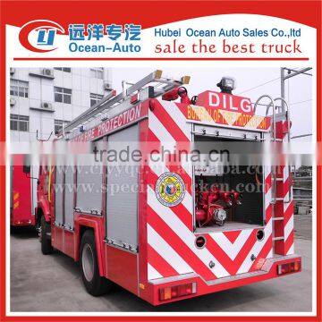 SINOTRUK HOWO 4X2 8000liter Water Tanker Fire Trucks photo-5