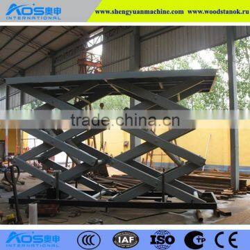 Hydraulic Stationary Scissor Car Lift Table (Designed According to Clients' Requirements) photo-2