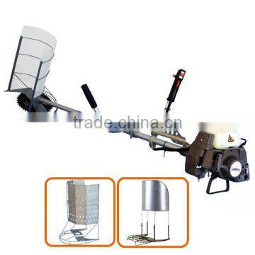 two stroke gasoline mini wheat combine harvester