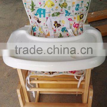 Manufacture Wooden Baby Highchair Multi-function Baby Eating Chair photo-5