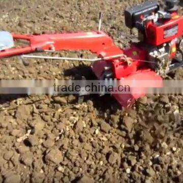 Electric Starter and Manual Starter 13hp Diesel Gear Driving Cultivator Tiller Mini Tractor Kubota
