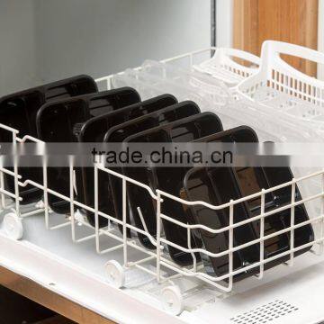 3-compartment Bento Lunch Box Plastic Containers, Reusable, Dishwashable, Microwavable Food Containers With Lids, OEM Packaging photo-6