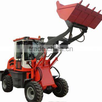 Farm Machinery 4WD Hydraulic ZL15F Mini Loader With Joystick/pallet Fork / Snow Pin photo-6