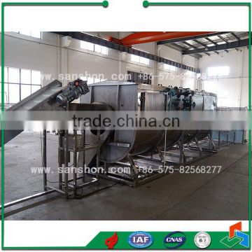 China Vegetable Fruit Blanching Machine