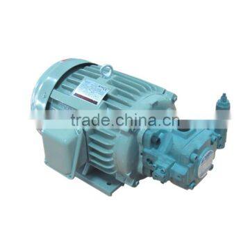 electric motor with hydraulic pump