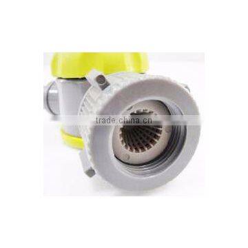 3/4"-1" 2-Way Snap-in Plastic Quick Coupling Garden Hose Connector photo-5