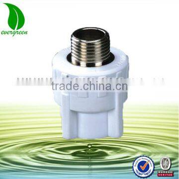 China PPR Male Socket with Brass Insert