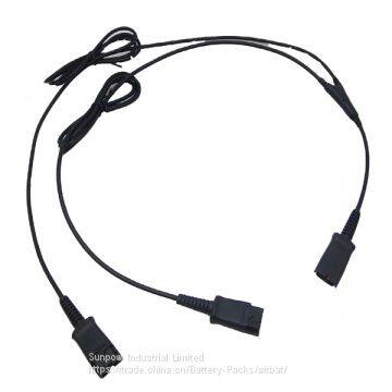 Plantronics Y Adapter Training Cable for HW251N HW510 HW520 HW710 & HW720 26147-02