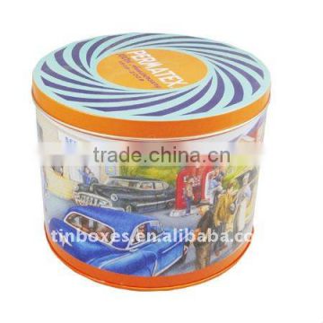 flat metal tin boxes