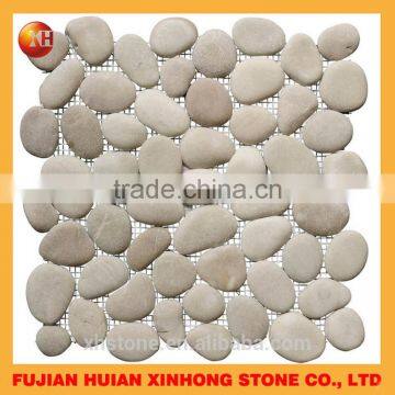 Factoy Price White Stone Pebble Tile