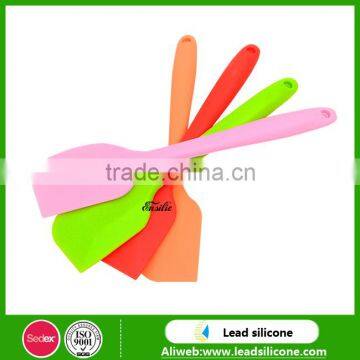 Food Grade Kitchenware Baking Pastry Cookie Silicone Spatula /Ice Cream Utensil Silicone Spatula