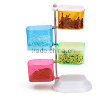 CY137 Fancy Design Magical Rotating Seasoning Cans Boxes photo-3