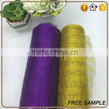 New Design Bright-coloured Flower Packing Mesh Paper photo-4