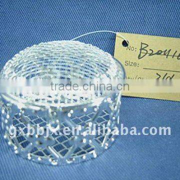 Round silver wire wholesale baby packaging box