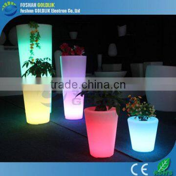 Nightclub Flashing Decoration RGB Colors Light up Flower Pot LED photo-2