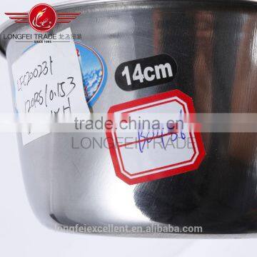 2016 Stainless Steel Hot Sale New Shape Milk Pan Set photo-6