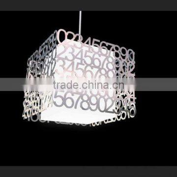 Wholesale Custom Painted Acrylic Plexiglass Handmade Number Lampshade photo-4