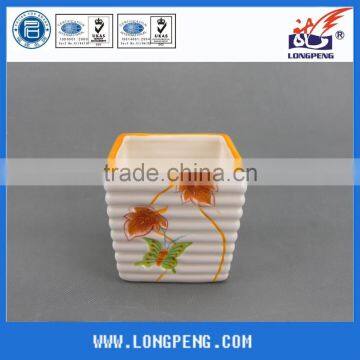 Hand Painted Ceramic Flower Pot