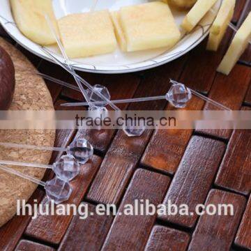 Wholesale Useful Plastic Fruit Fork/plastic Jewelry Fruit Fork photo-2