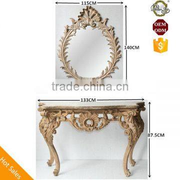 French Furniture Wholesale Console Desk Set For Living Room Decoration
