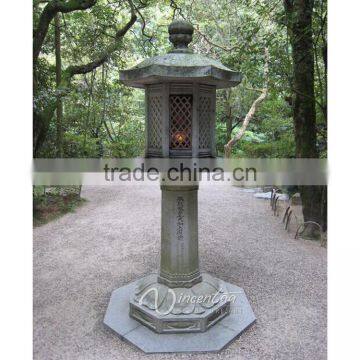 marble carving antique garden japanese stone lantern