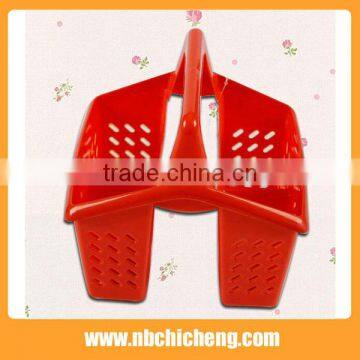 Bath Plastic Storage Holder Colors Storage Basket photo-3