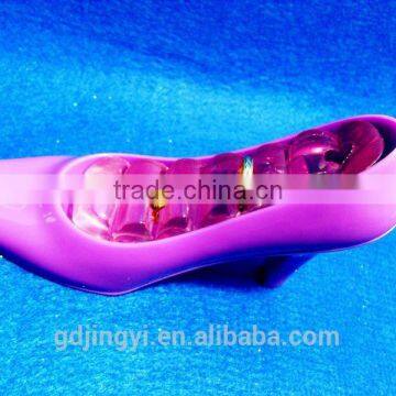 Acylic Pure Color Craft Heels Shoes Wedding Gift Supplier photo-3