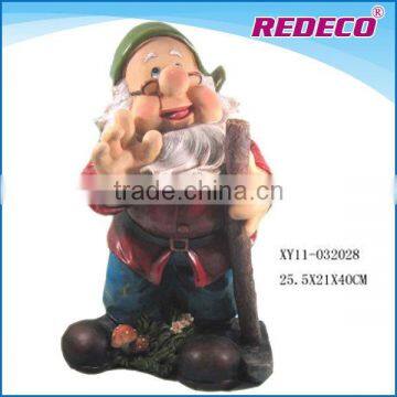 Polyresin dwarf figurine