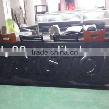 PVC Vacuum Forming Suction Plastic Advertising Shell With 3D Design photo-2