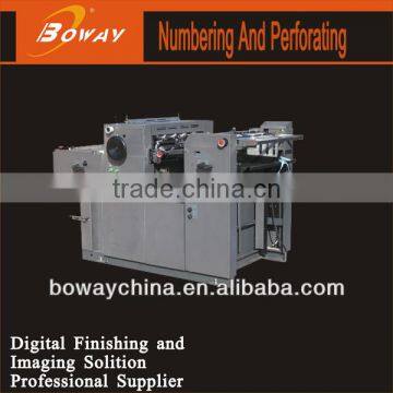 China Manufacturer Numbering and Perforating Machine