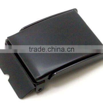 High Quality 1-1/2" Flip Top Garment Cloth Metal Stamping Steel Military Buckle Electro Black, Witth Tip photo-5