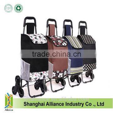 600D Polyester Shopping Trolley Bag,Foldable Shopping Cart Can Climbing Stairs photo-2