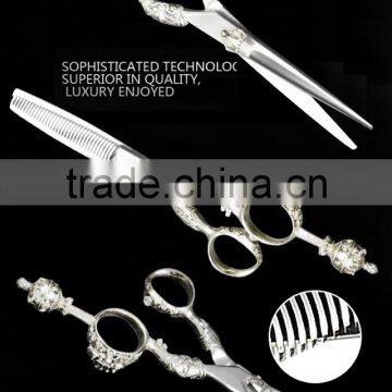 Professional Hair Dressing Scissors With Silver photo-2