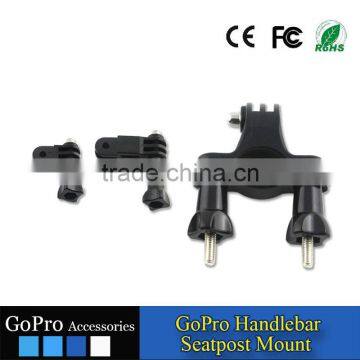 2016 New Wholesale Bicycle Handlebar Seatpost Mount for Sports Camera Accessory photo-3