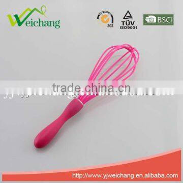 WCR043 New design funny shape Egg whisk Silicone Wire Whisk, Egg Frother, Milk & Egg Beater Blender hot sales