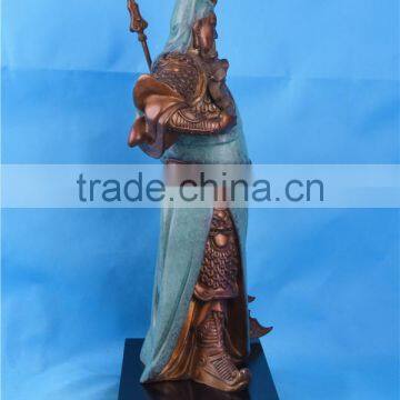 China Bronze Artwork/Bronze Decoration/Guan Yu/China Style Bronze/Bronze Sculpture photo-3