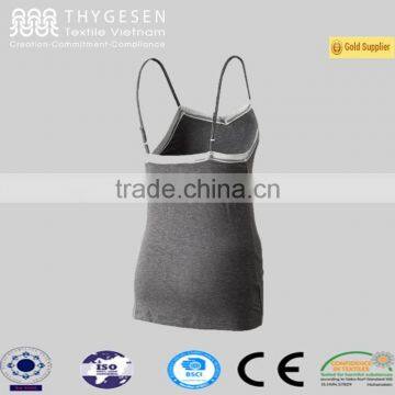 2016 Thygesen New Fashion Summer Plain dyed Sleeveless Cotton