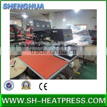 Pneumatic Shaking Head/swing Heat Presses Sublimation Machine With Dual Trays photo-2